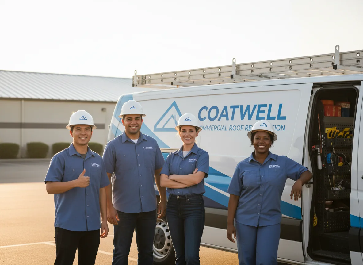 Commercial roof coating company in Gerlaw, IL